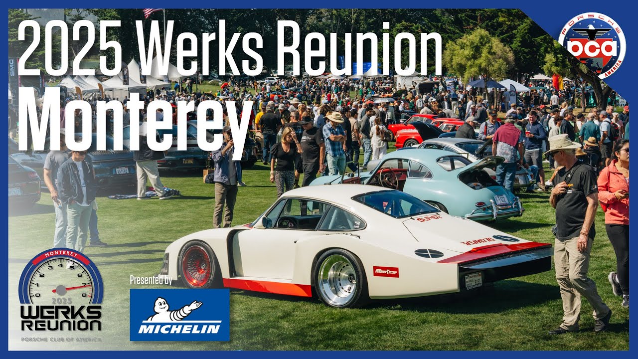 Wild and Wonderful Porsches of Werks Reunion Monterey 2025