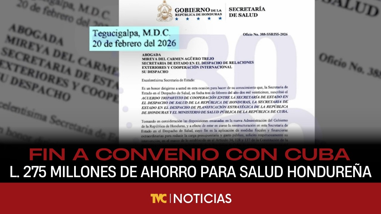 Honduras cancela convenio con Brigada Médica Cubana para ahorrar 275 millones de lempiras