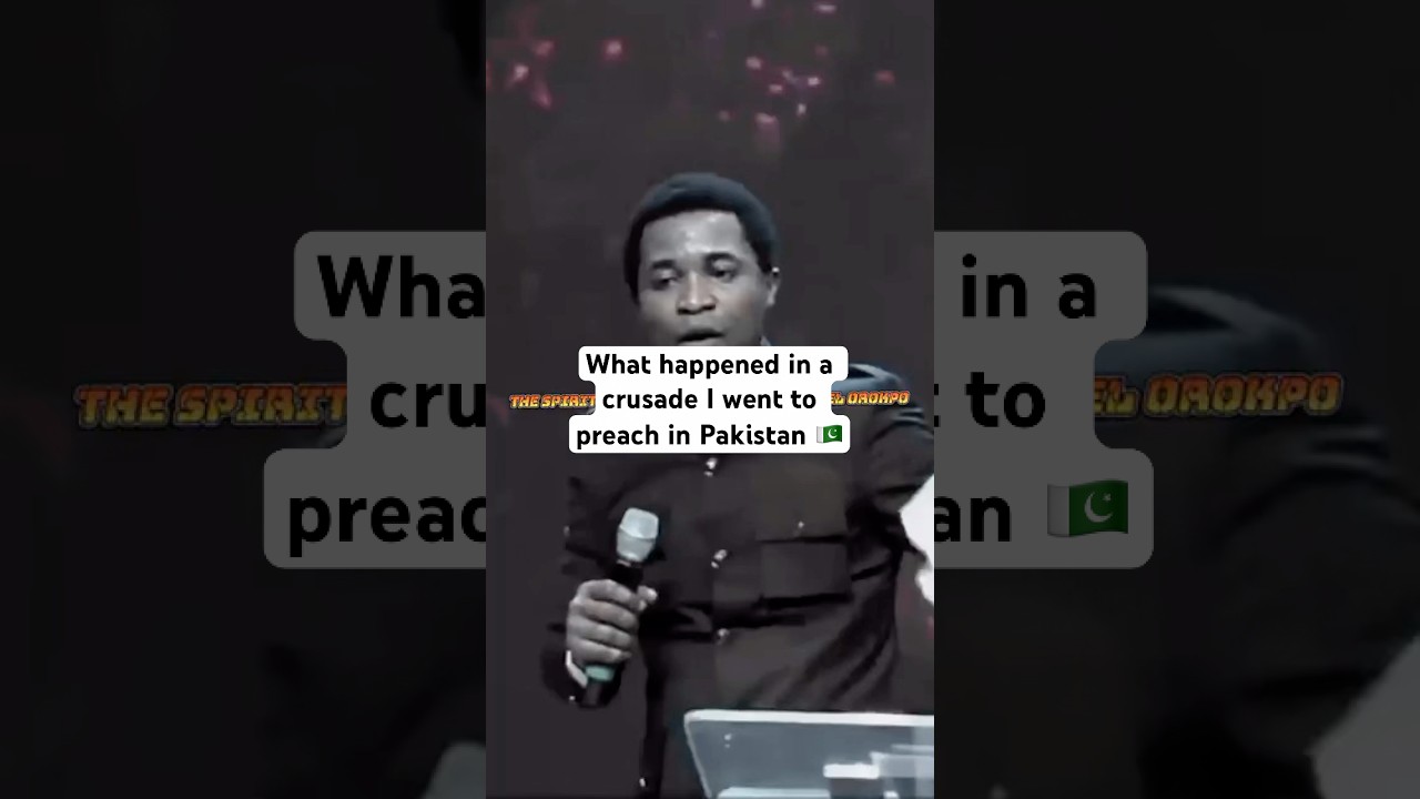 What happened in a crusade I went to preach in Pakistan 🇵🇰 || Apostle Michael Orokpo #gospel