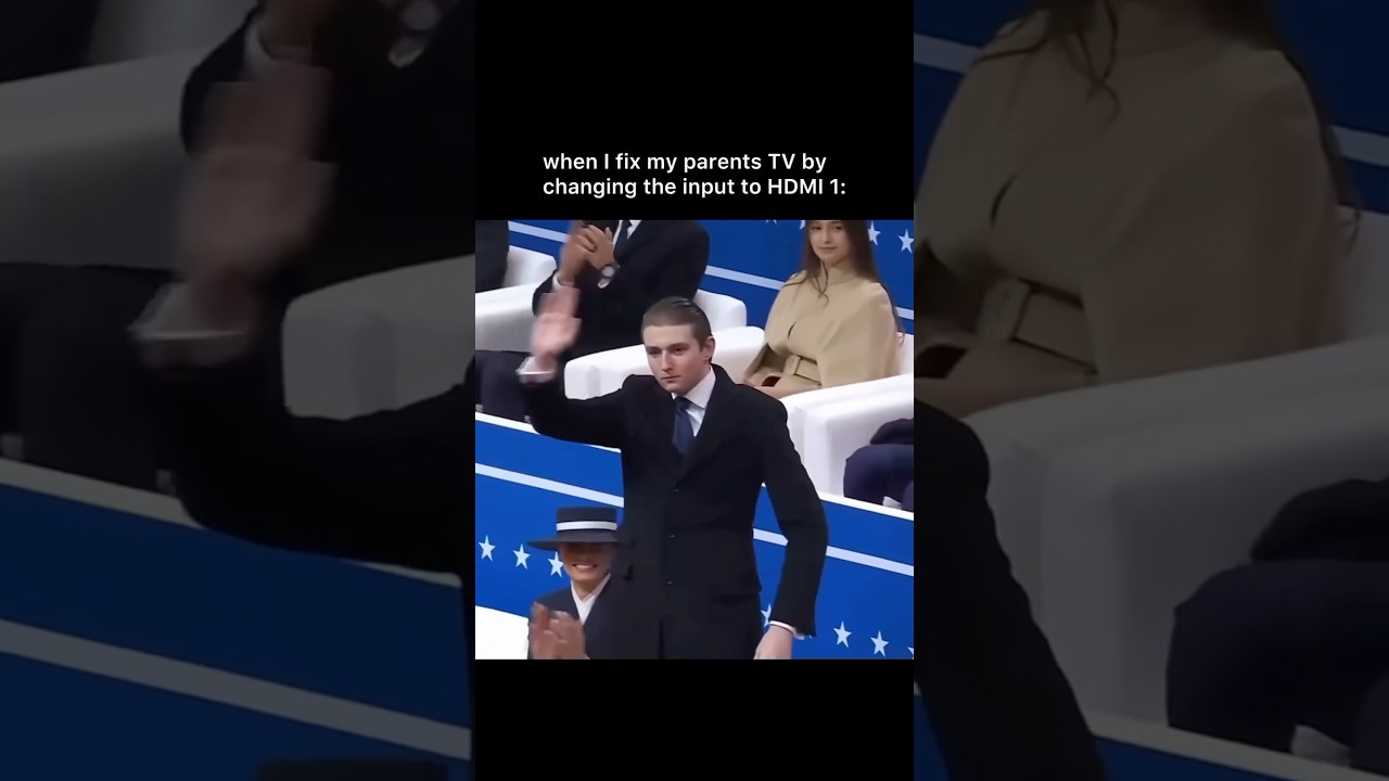 when I fix my parents TV by changing the input to HDMI 1 #Memes #BrainRot #TypeBeat