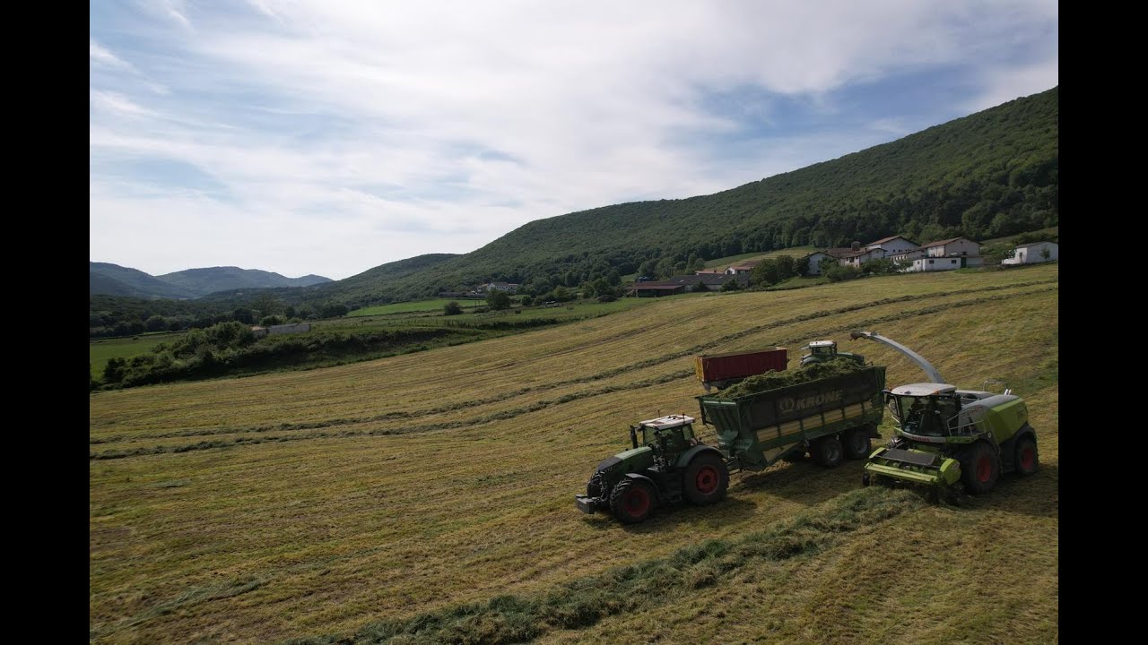 Ensilado Hierba 2024 CUMA Ganaderos de Navarra // Silage season 2024