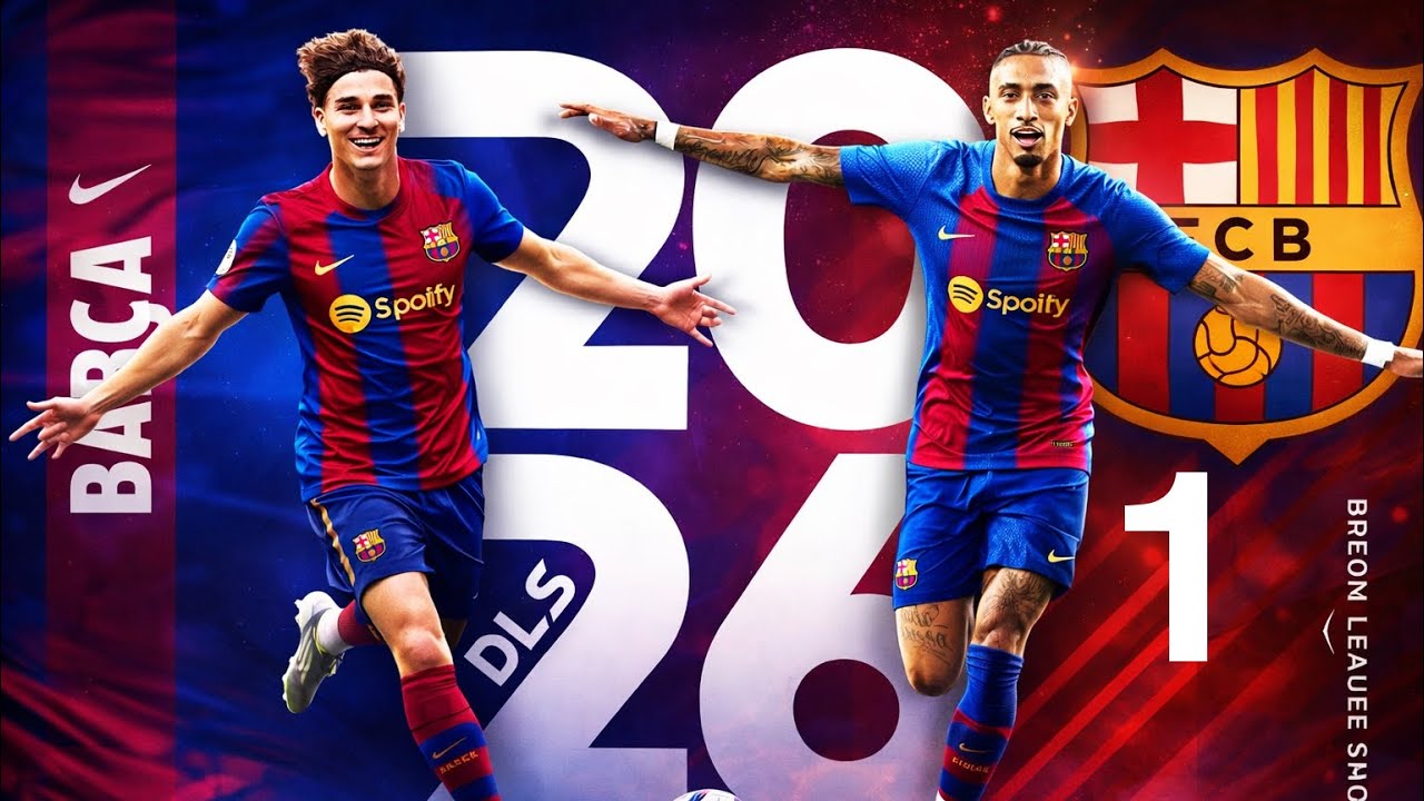 Dls 26 FC Barcelona Gameplay#1