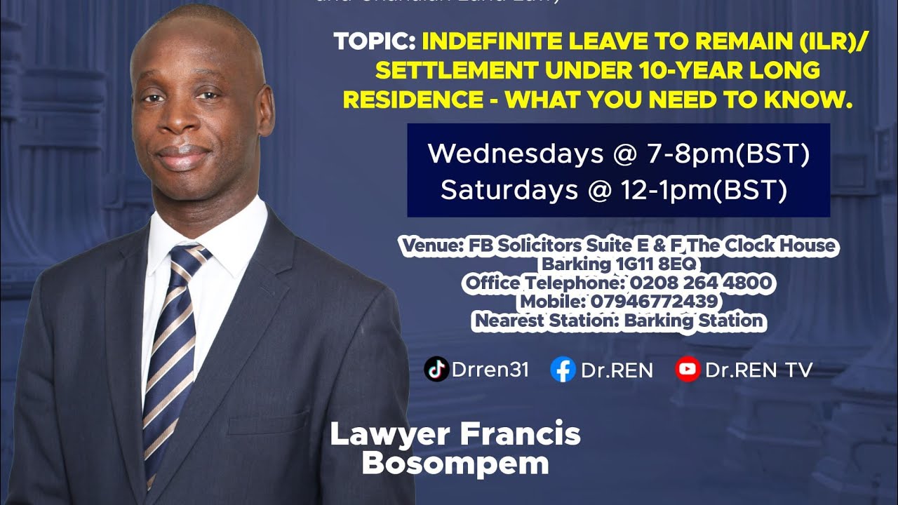 PART2:Indefinite Leave to Remain (ILR)/Settlement Under 10-Year Long Residence-What You Need to Know