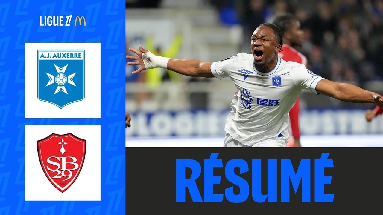 Okoh VOIT DOUBLE, Le BON COUP d'Auxerre face &agrave; Brest | 27&egrave;me journ&eacute;e - Ligue 1 McDonald's 25/26