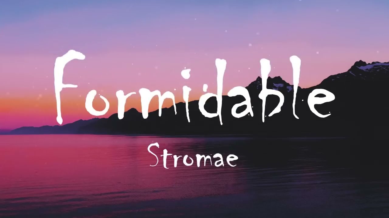 Stromae - Formidable ( Lyrics Video )