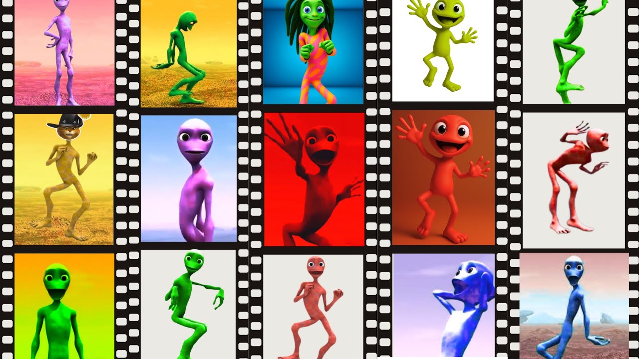 Dame Tu Cosita Alien Dance 2025 👽 Funny Green Alien Compilation | USA TikTok Trend