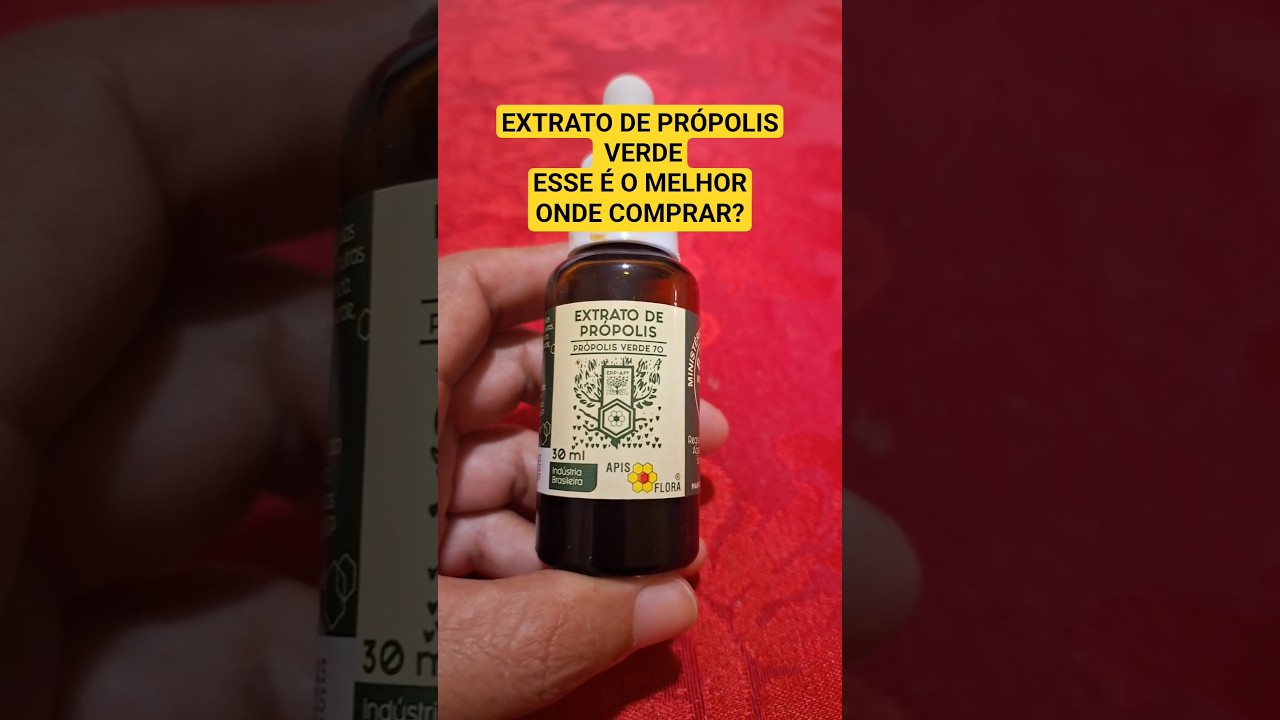 EXTRATO DE PR&Oacute;POLIS VERDE, ESSE &Eacute; O MELHOR, ONDE COMPRAR?     #propolisverde #propolisverdeomelhor