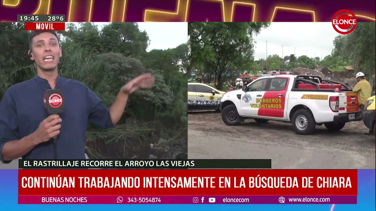 Continúan trabajando en la búsqueda de Chiara