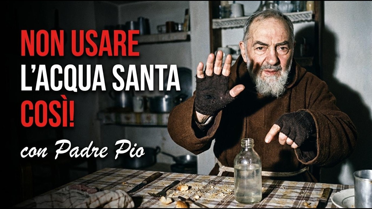 Perché L'Acqua Santa BRUCIA I Demoni (Ma Solo Se La Usi Così)