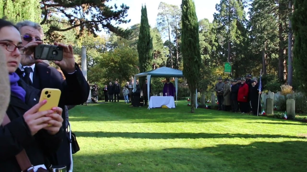 brookwood cemetery military commemorazione caduti italiani 2025