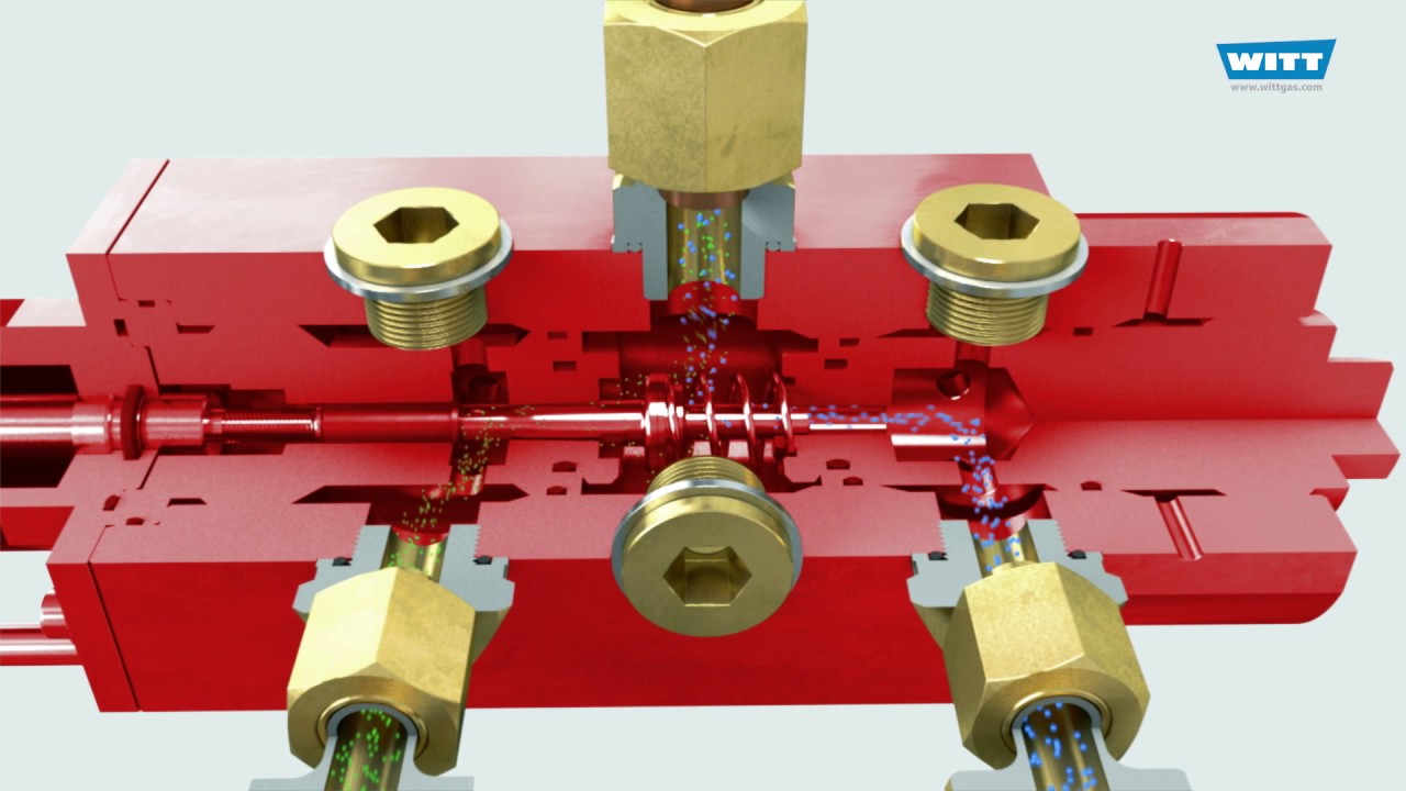 Mezclador de gas electrónico WITT KM-MEM+