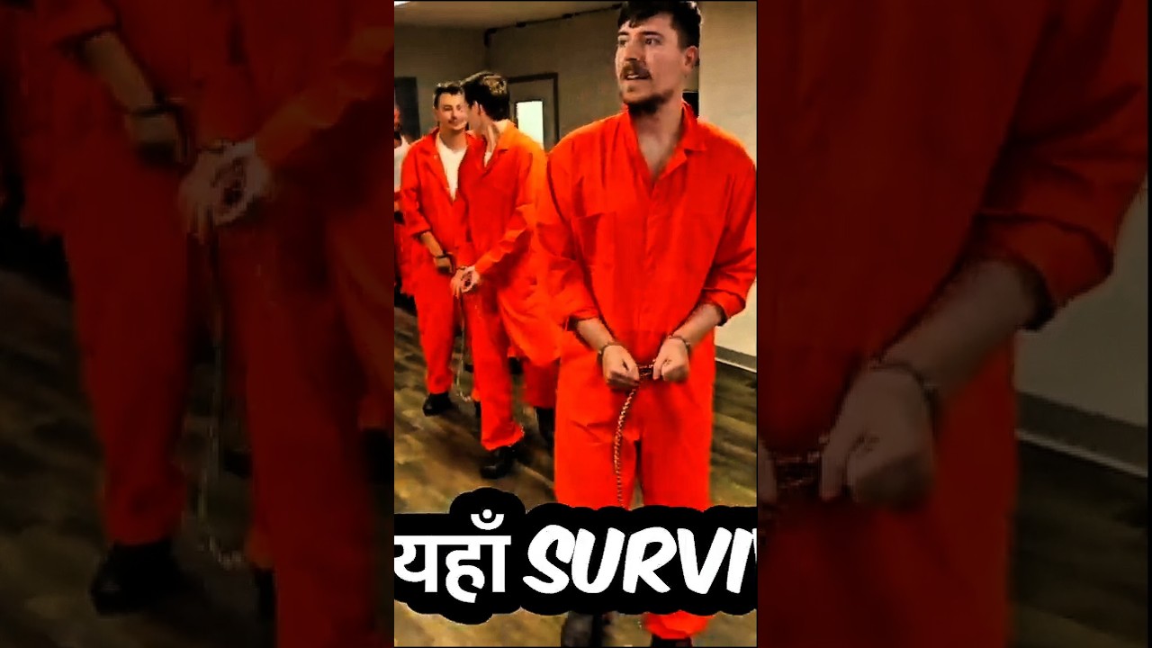 MrBeast Tries Real Jail Life 😳 