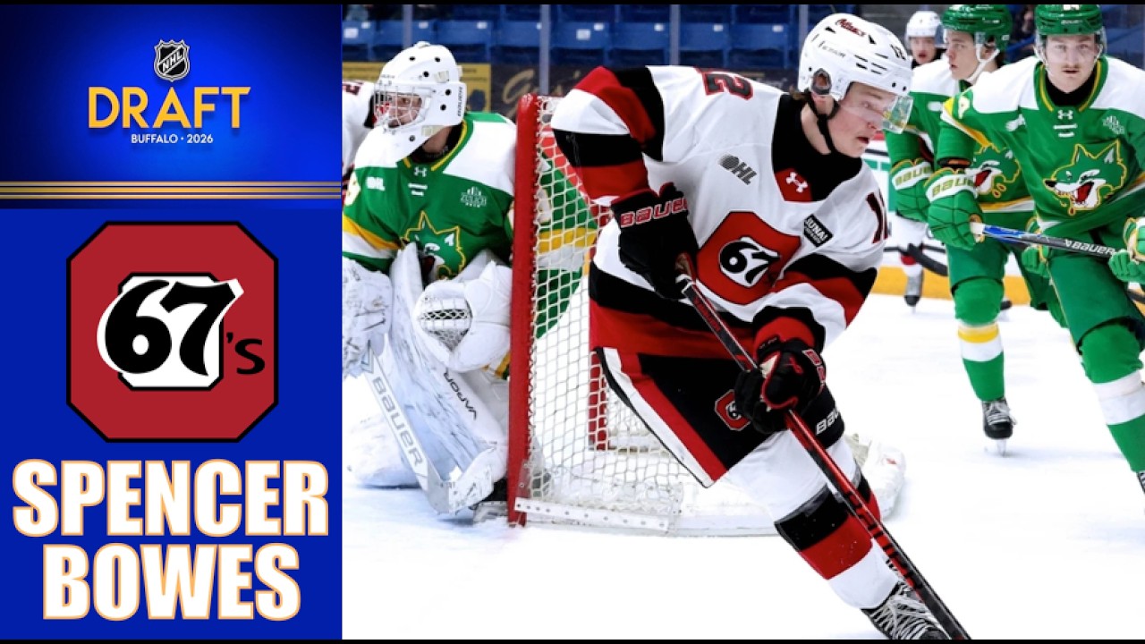 Spencer Bowes | 2025-26 Highlights | 2026 NHL Draft Prospect