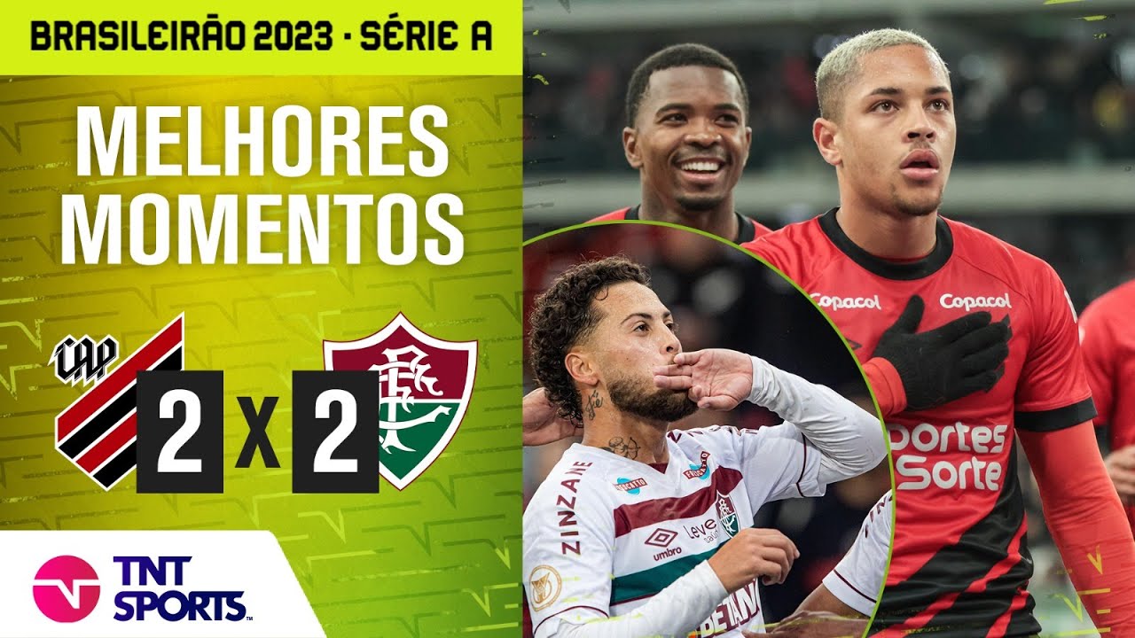 VITOR ROQUE GARANTE EMPATE DO FURACÃO NO FIM! ATHLETICO PARANAENSE 2 X 2 FLUMINENSE | BRASILEIRÃO