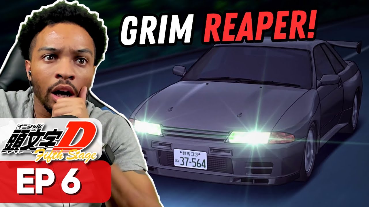 Grim Reaper Is DEADLY! | Initial D Fifth Stage Episode 6 Reaction