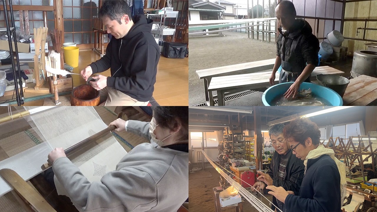 【超長編】狂気の紬！結城紬ができるまで全行程取材してきた！