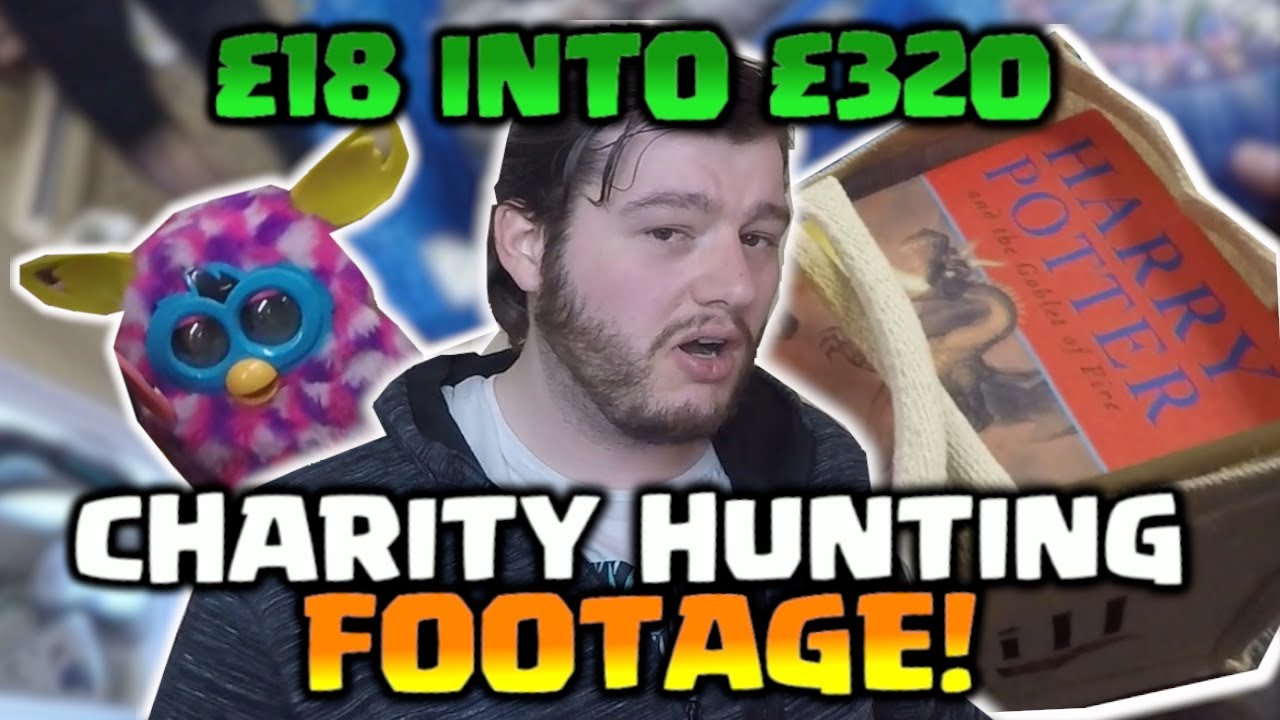 CHARITY SHOP HUNTING | INSANE PROFITS !! | FLIPPING SLOTH | EBAY RESELLER UK