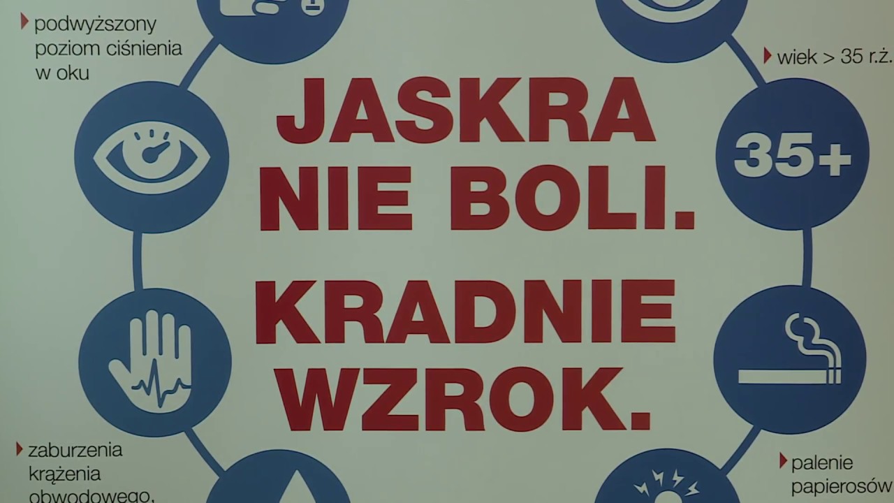 Jaskra nie boli. Kradnie wzrok