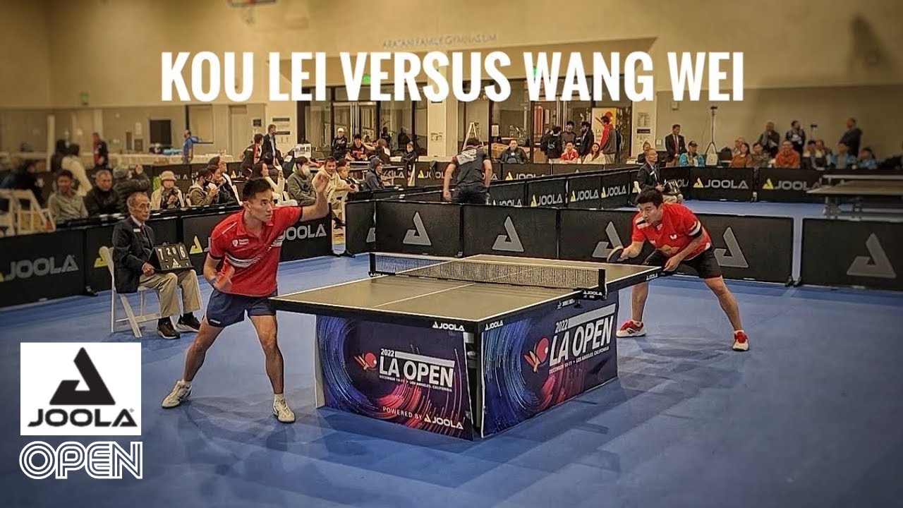 Kou Lei (2844) vs Wang Wei (2735) // 2022 JOOLA LA Open - Open Singles Semifinal - 12-11-22
