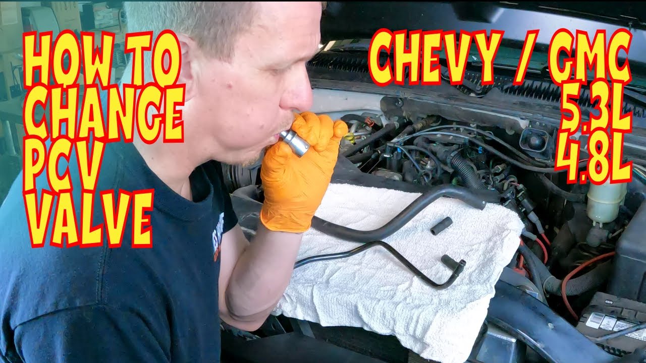 PCV Valve Change on Chevy / GMC Truck & SUV. v8. 5.3L 4.8L