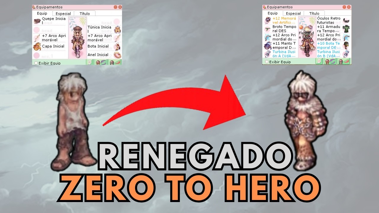 DISPARO TRIPLO PARA INICIANTES | PROGRESSÃO DE EQUIPAMENTOS DO LEVEL 100 A 185 | RAGNAROK LATAM