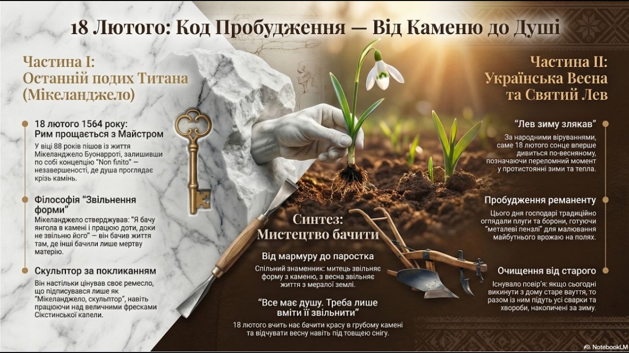 🗝️ Мікеланджело і Українська Весна. Що їх пов'язує? 🌿