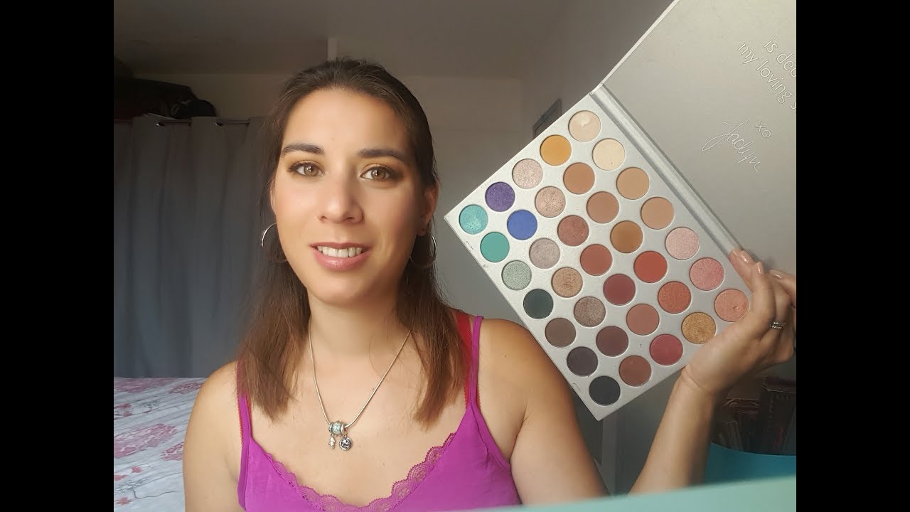 Tuto maquillage doré/mocha : Palette Jaclyn Hill x MORPHE