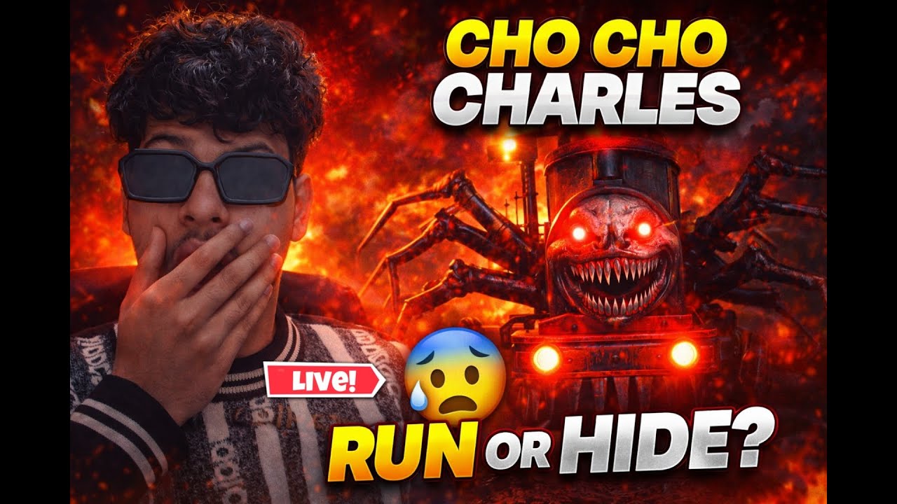 LIVE 🔴 Choo Choo Charles Gameplay | Aaj Charles Ka The End! 💀