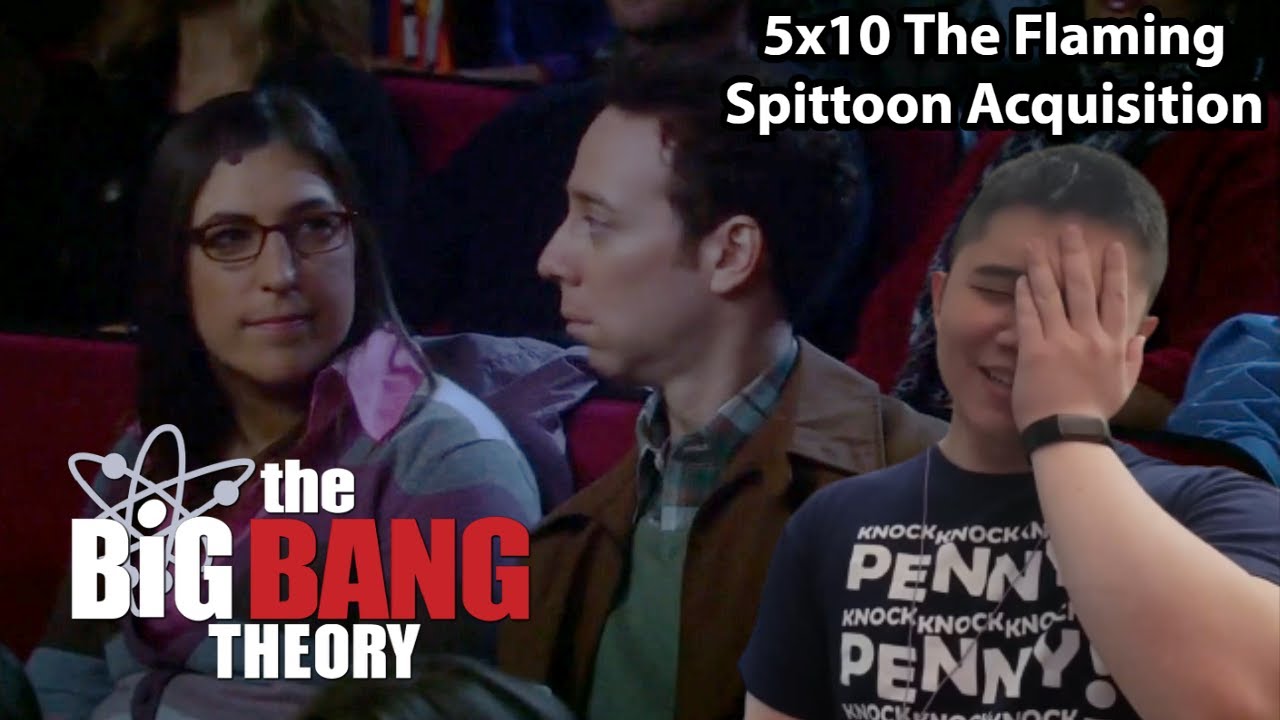 Amy Dates Stuart?! The Big Bang Theory 5x10- The Flaming Spittoon Acquisition Reaction!