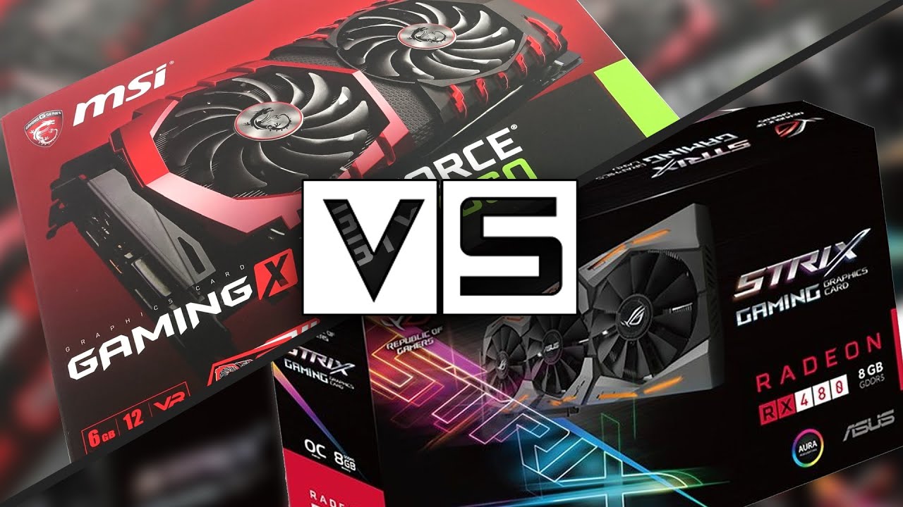 GTX 1060 (6GB) vs RX 480 (8GB) - 1080p/1440p Comparison 2016
