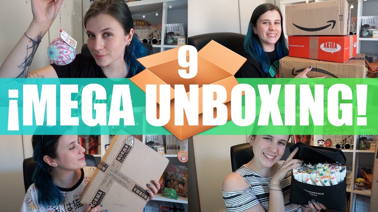 📦 MUCHO MUCHO MANGA, REGALOS GENIALES Y SORTEO | Mega Unboxing 9 📦