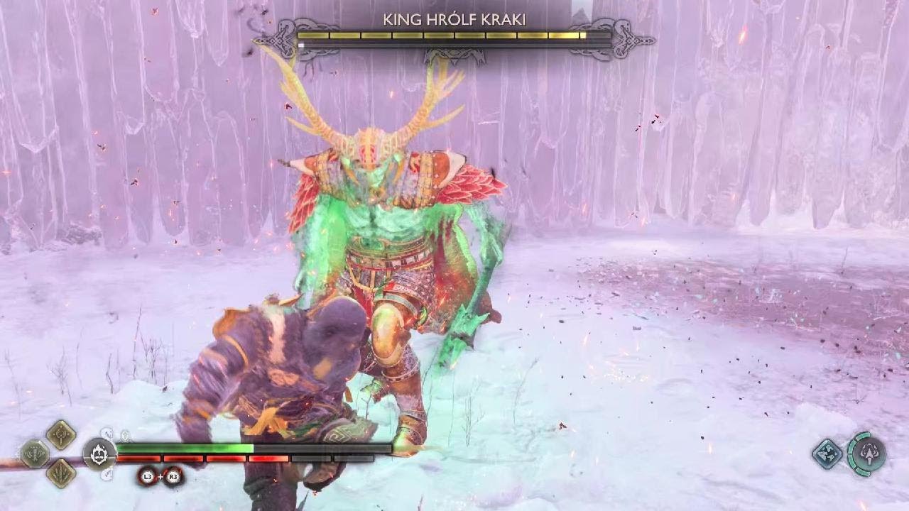 God of War Ragnarök Fight