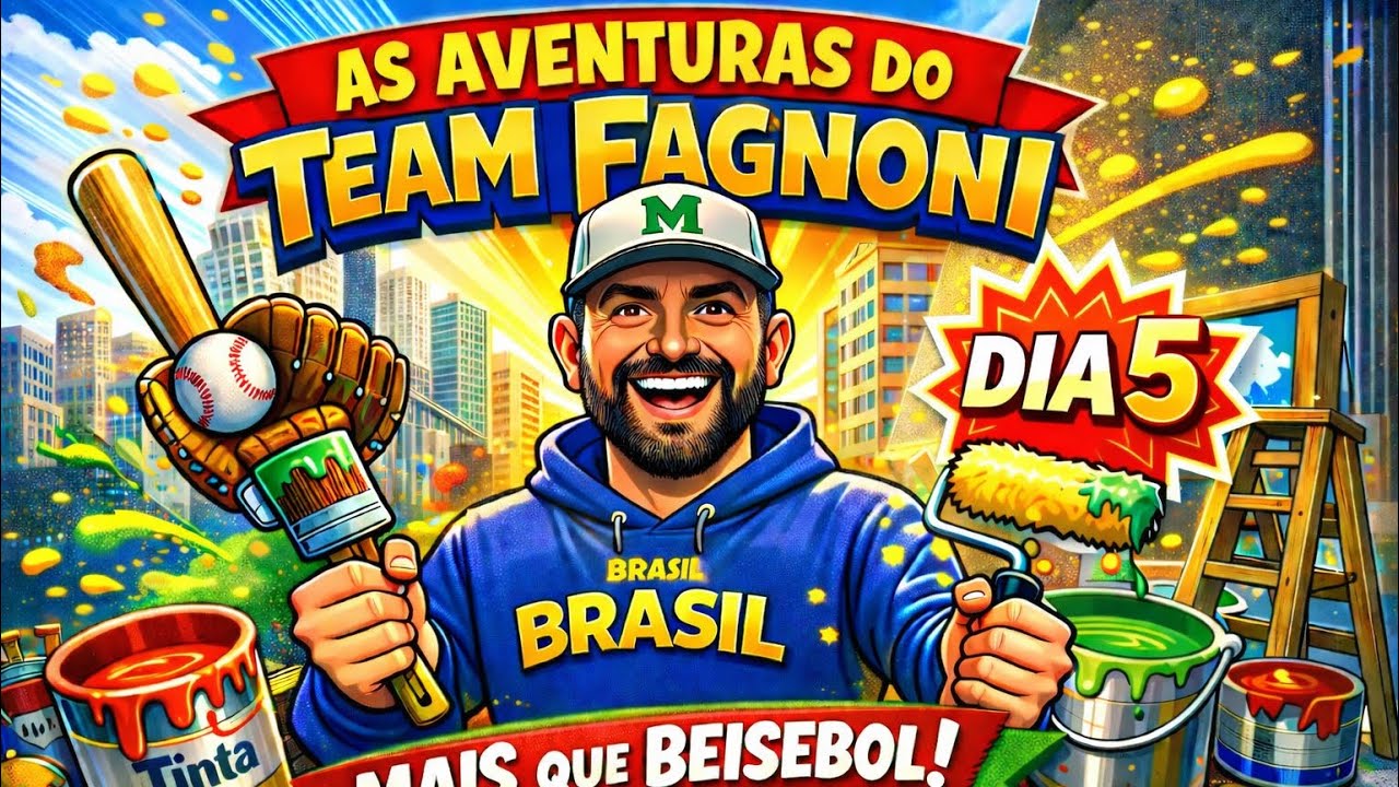 🔥 DIA 5 – MAIS QUE BEISEBOL, É SOBRE LEGADO! 🎨⚾