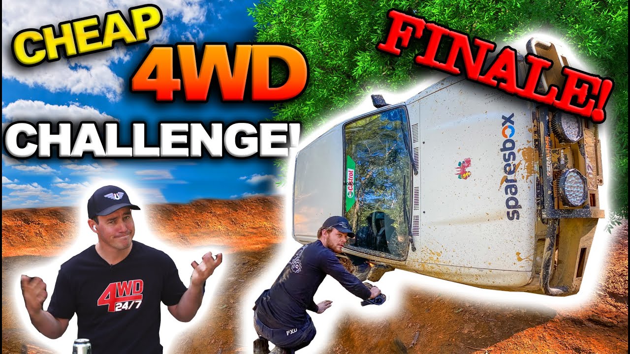 BUSH MECHANIC FINALE - WHO WINS!? Jock rolls it, did Shaun finish? Our biggest 4WD Fail yet!