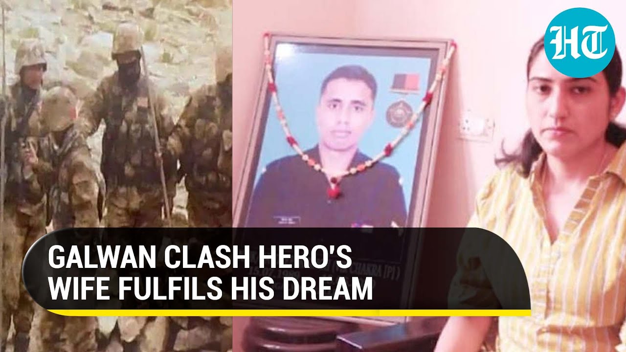 Galwan clash hero's wife is now lieutenant in army; Rekha Singh fulfils her husband's dream