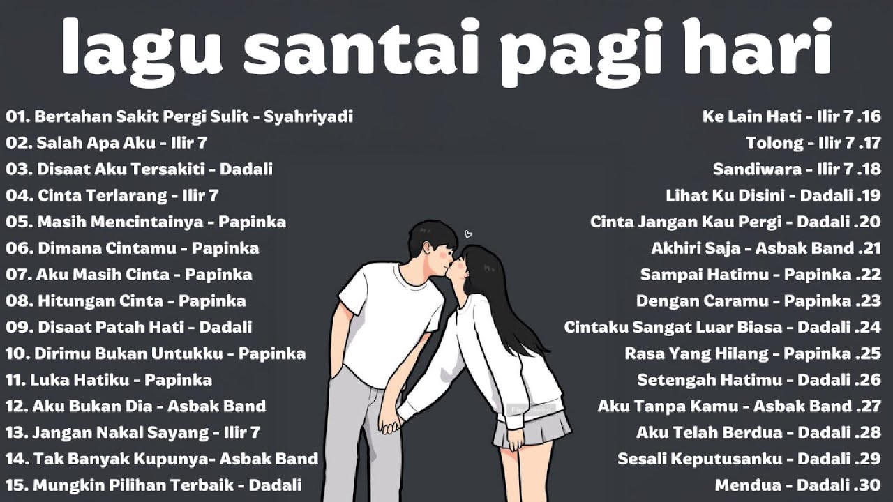 Lagu Pop Indonesia Tahun 2000an Terbaik - Lagu Santai Pagi Hari