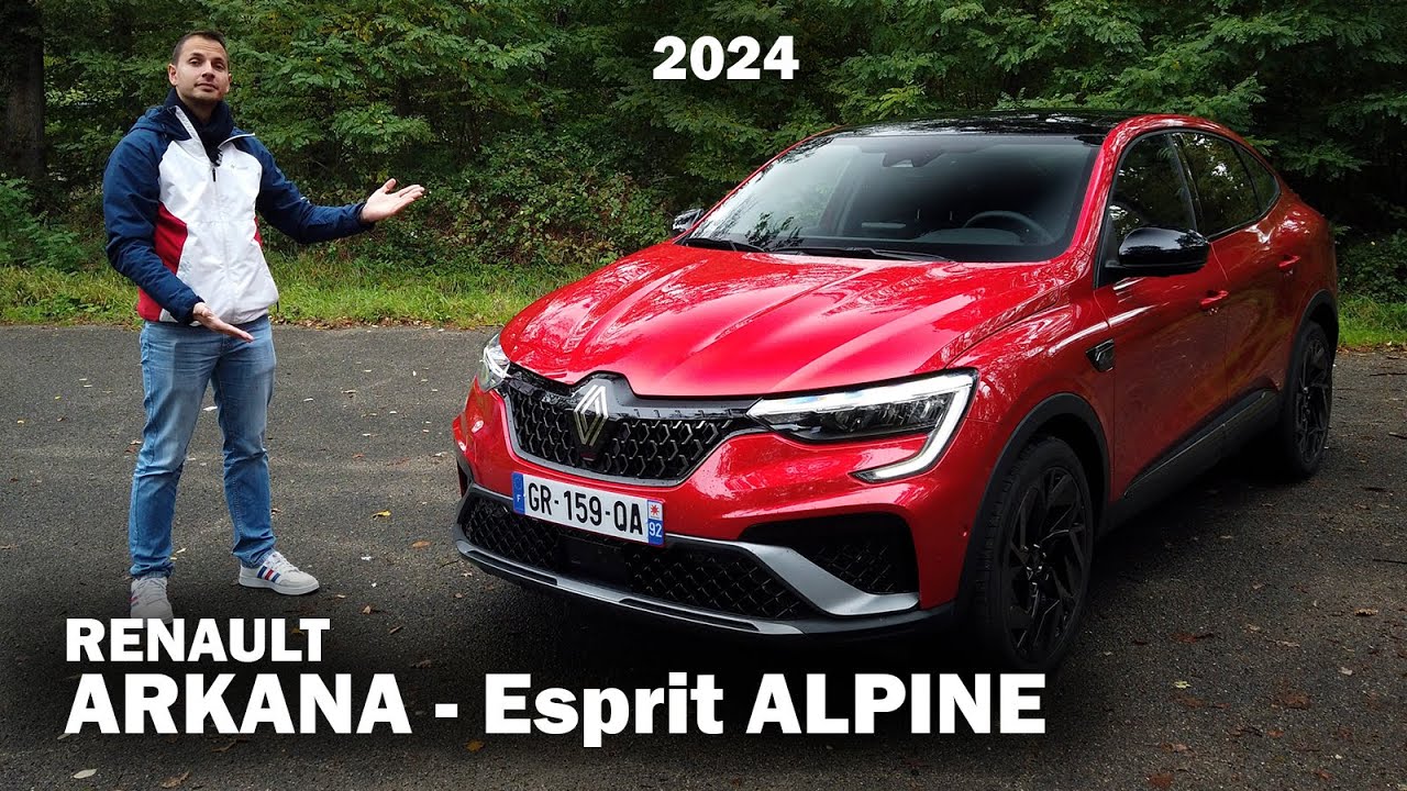 Nouveau RENAULT ARKANA - Esprit ALPINE 2024