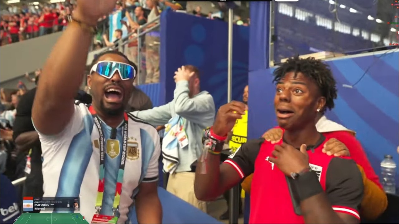 iShowSpeed Reacts To Messi&rsquo;s SECOND Goal Against Austria 😭 (LEAVES THE STADIUM)