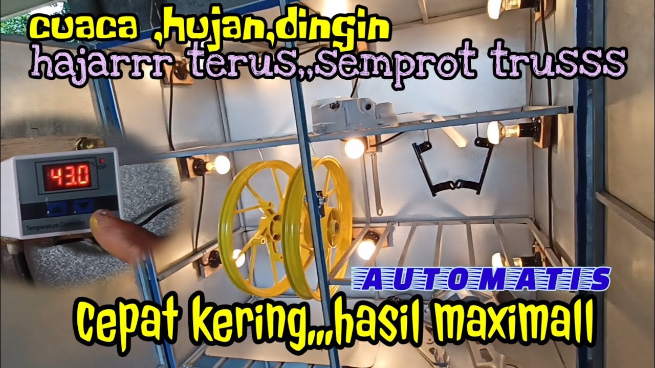 handmade paint oven,,,multipurpose,,painting motorbike bodies, rims, etc.,,maximum results