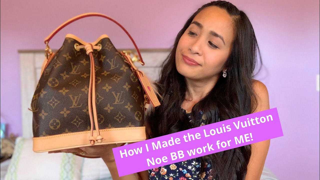Louis Vuitton Noe BB (what fits, Mod shots, wear and tear)