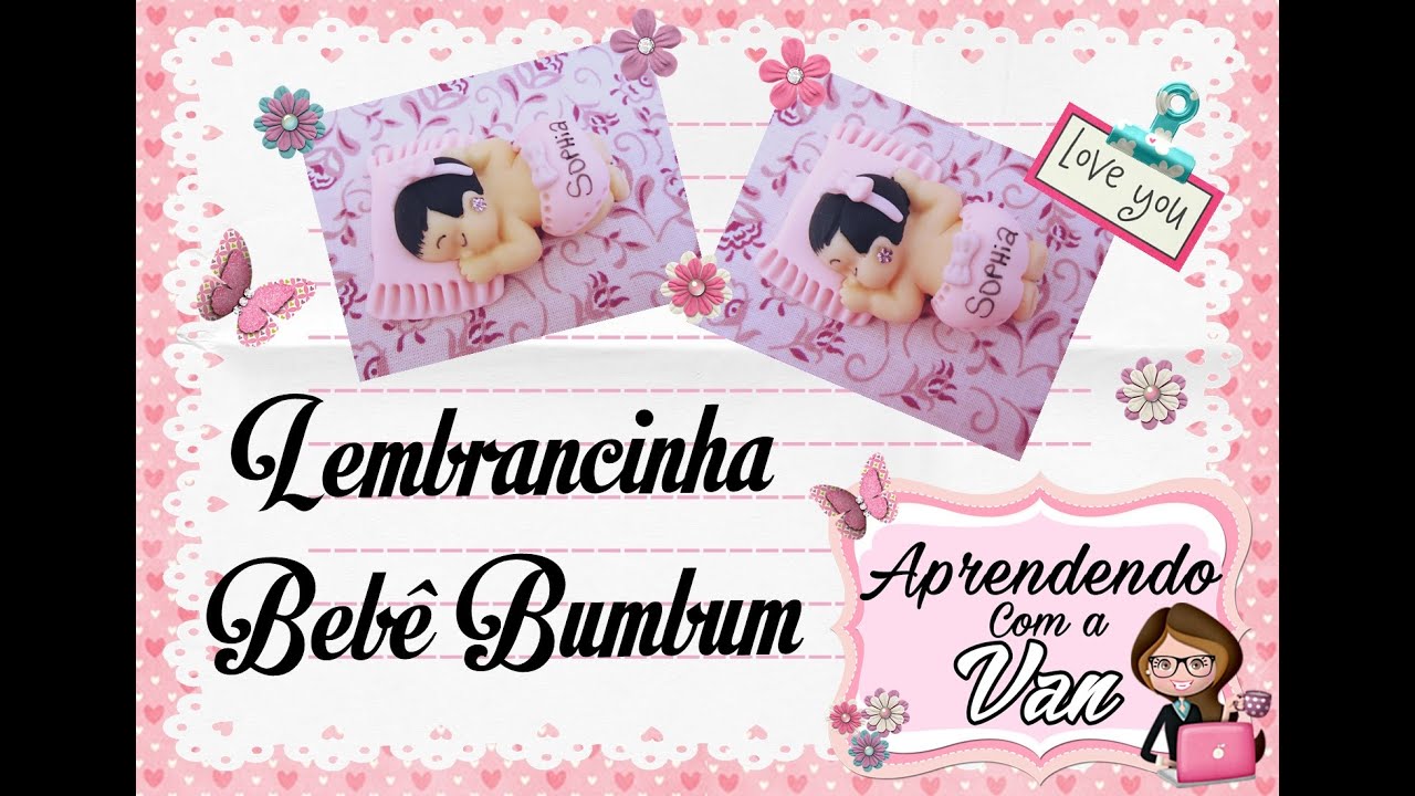 (DIY) Lembrancinha Nascimento Bebê BumBum