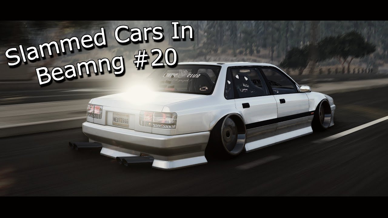 Slammed Static Cars Compilation In Beamng.Drive #20