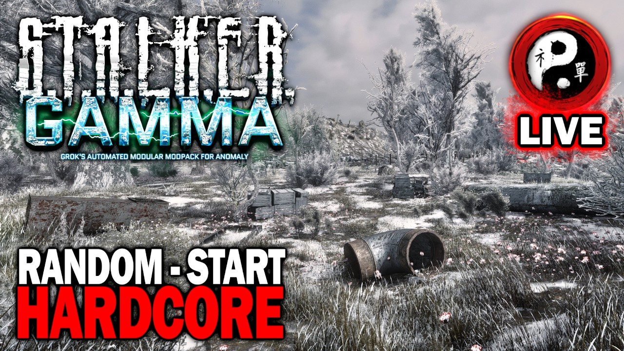 🔴 LIVE — we're not ready for X18 but maybe ? ☢️ Random Start Hardcore = Military ☢️ STALKER GAMMA