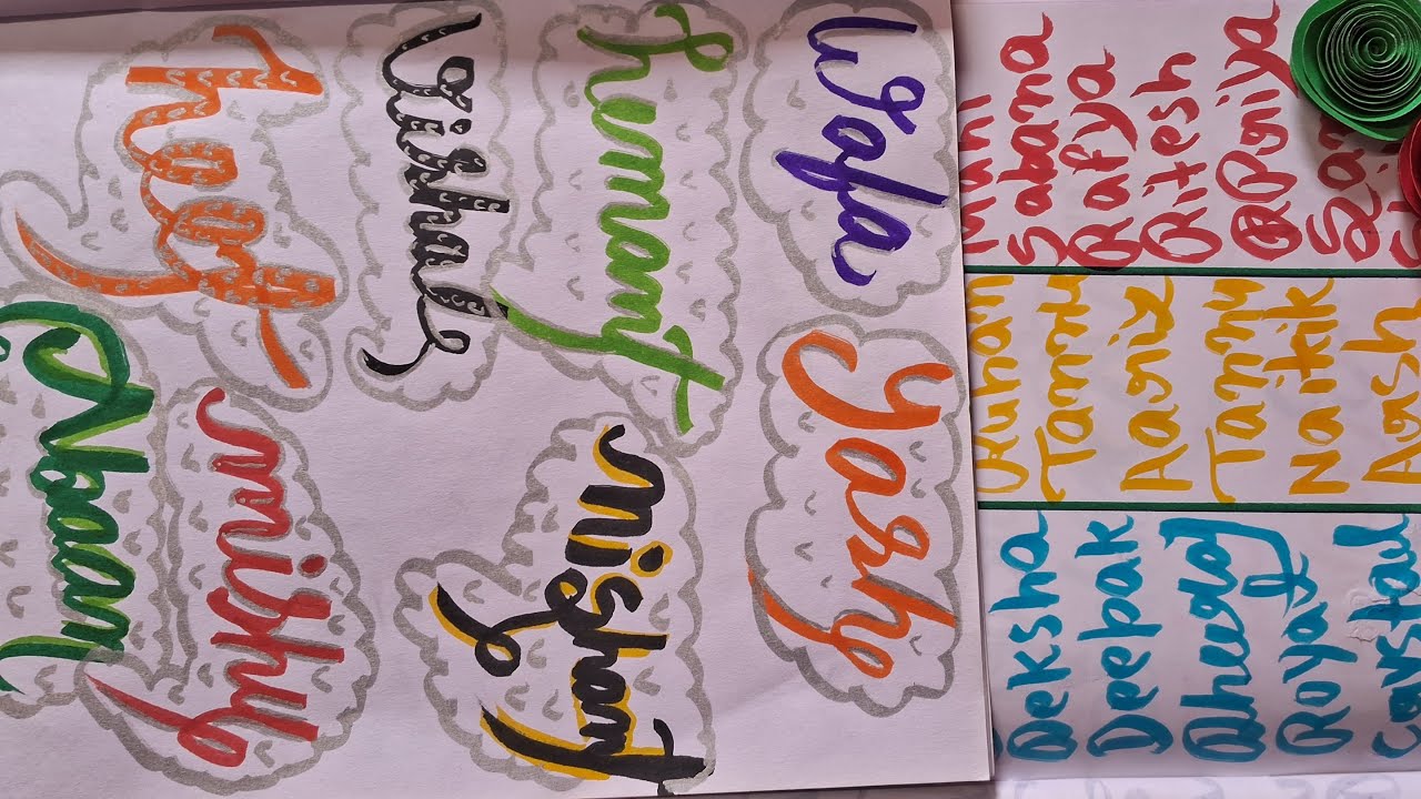 Writing ✍️ Subscribers Name 😘😘😘🔥