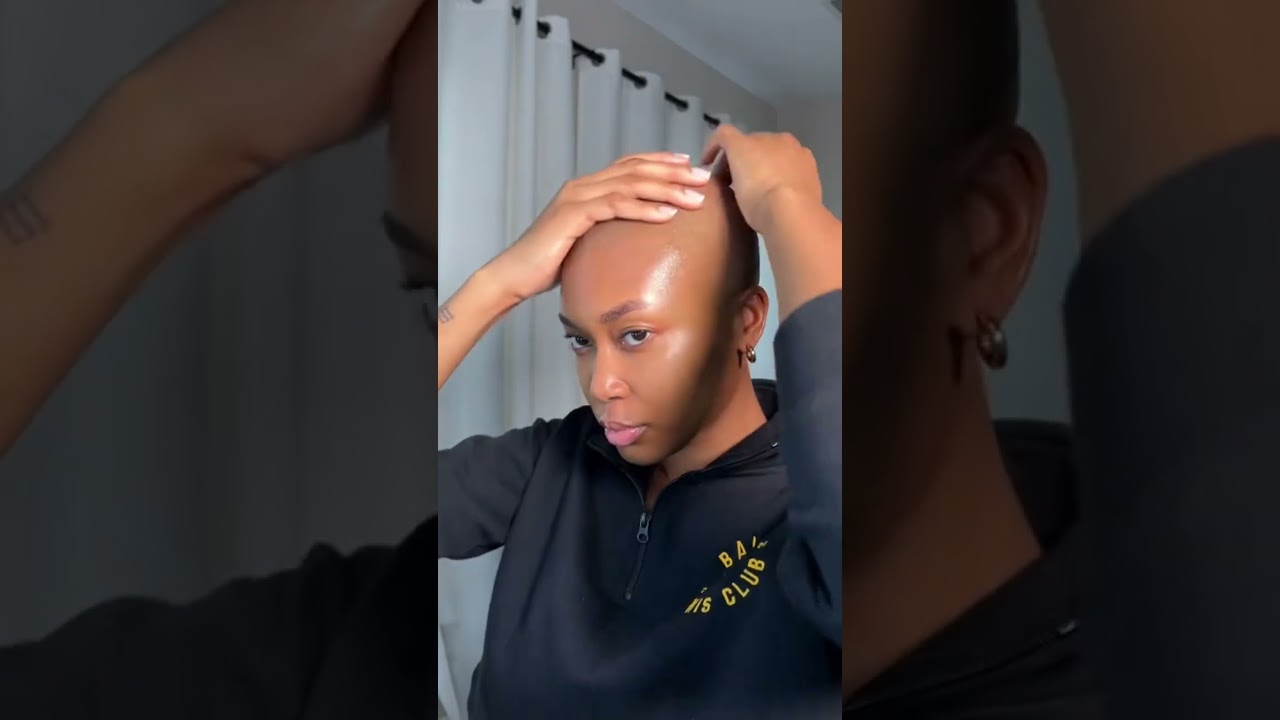 Baldie essentials #лысый #уходзасобой #уходзакожей #уходзакожейголовой #урокимакияжа #макияж #стр...