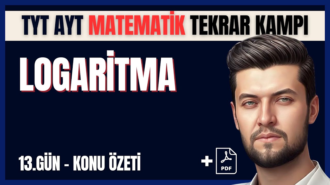 TYT AYT Matematik Tekrar Kampı | 13.Gün | Logaritma Konu Özeti #tyt #ayt