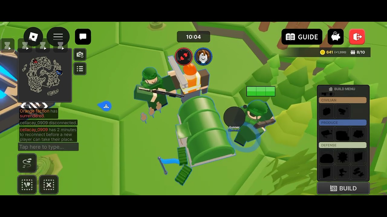 Jugando Roblox 