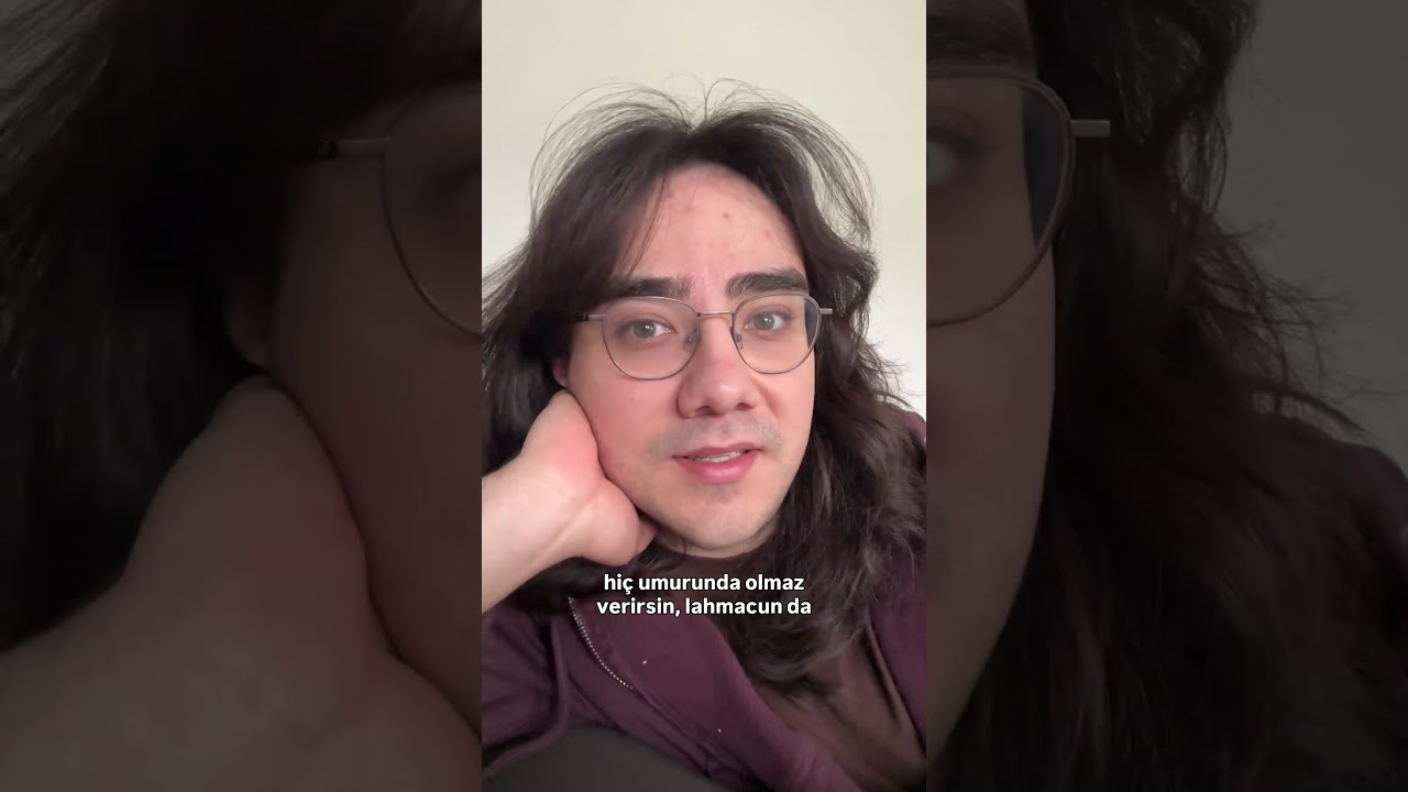 Bir lahmacun meselesi&hellip;