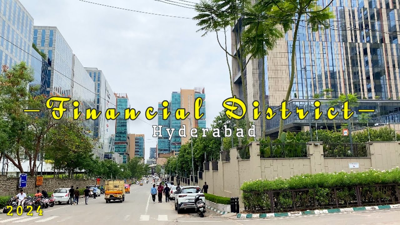 Financial District Hyderabad 2024 | IT Buildings #Hyderabad #financialdistrict