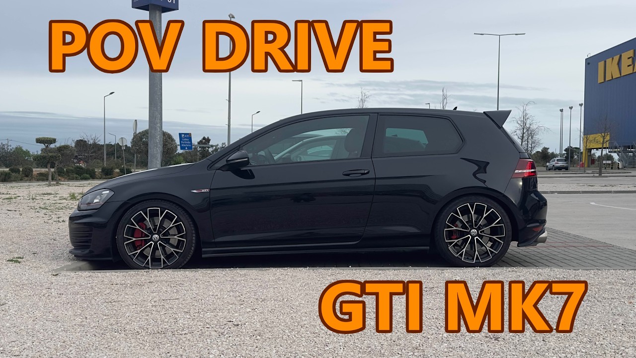 Golf GTI MK7 POV drive | ASMR | Pure sound